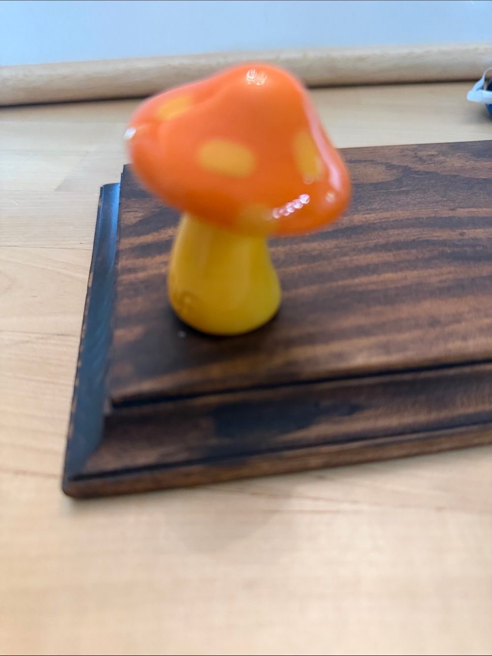 Nora Fleming "Funky Fungi" mini, a retired